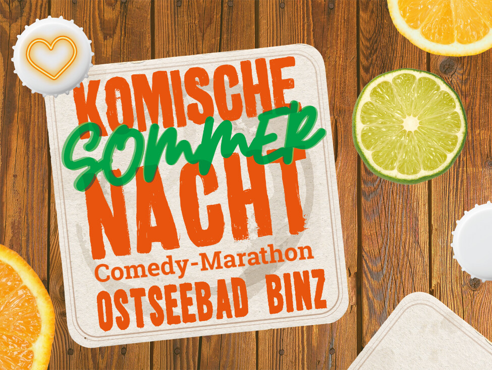8. Komisches Sommernachts Wochenende Ostseebad Binz